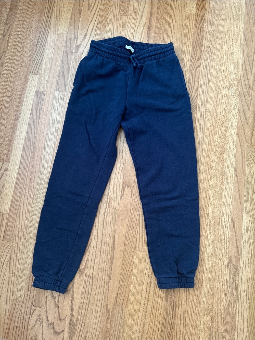 TNA Navy Fleece Jogger Sweatpants